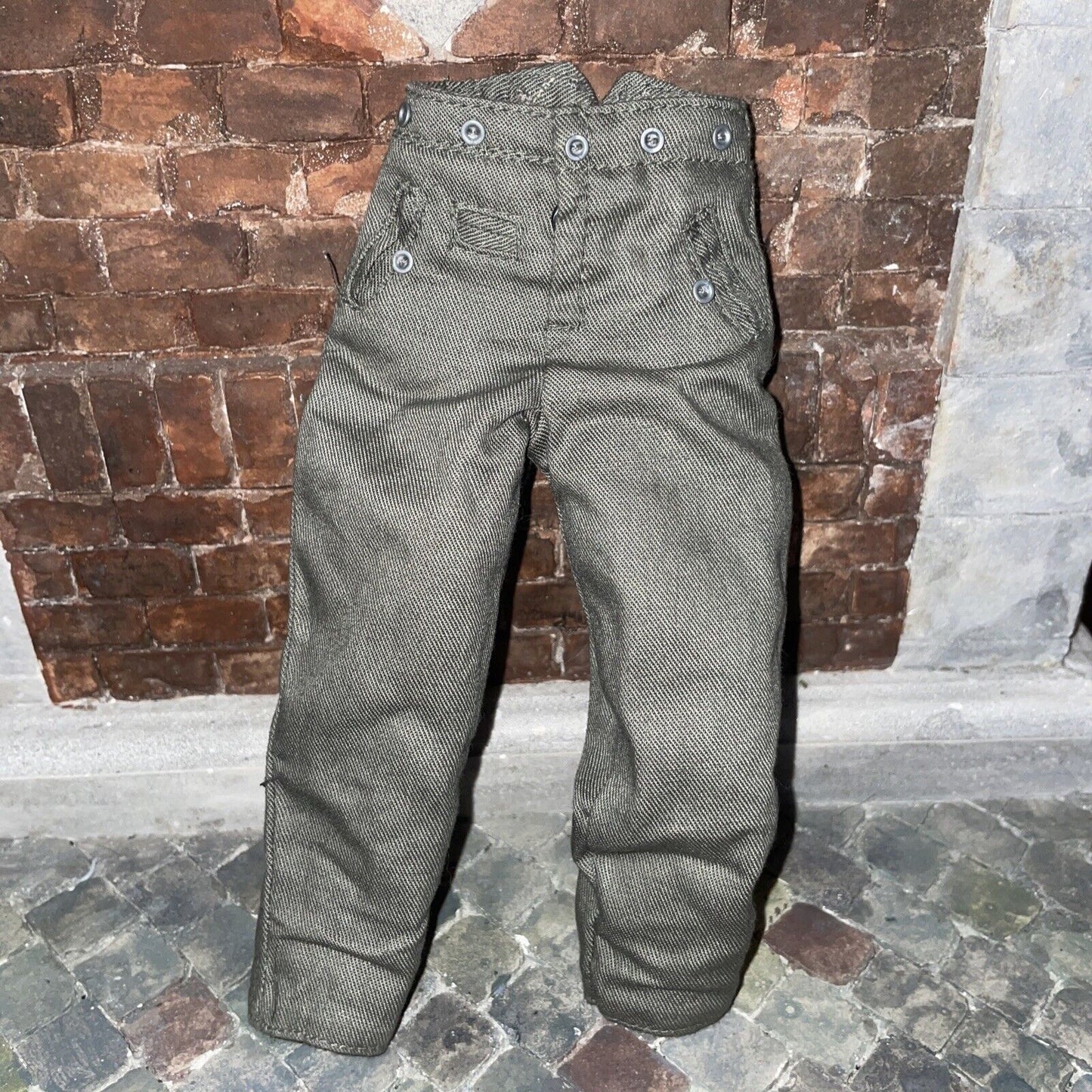 1/6 scale Kitbash WW2 GERMAN GREEN PANTS