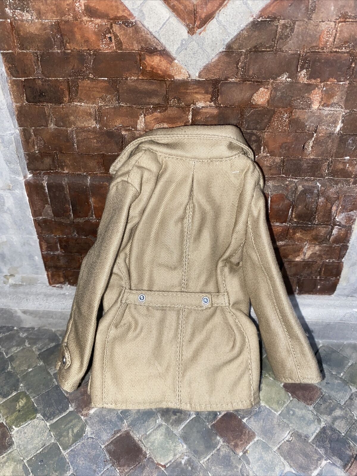 1/6 scale Kitbash WW2 GERMAN TAN MOUNTIAN DIVISION COLD WEATHER JACKET