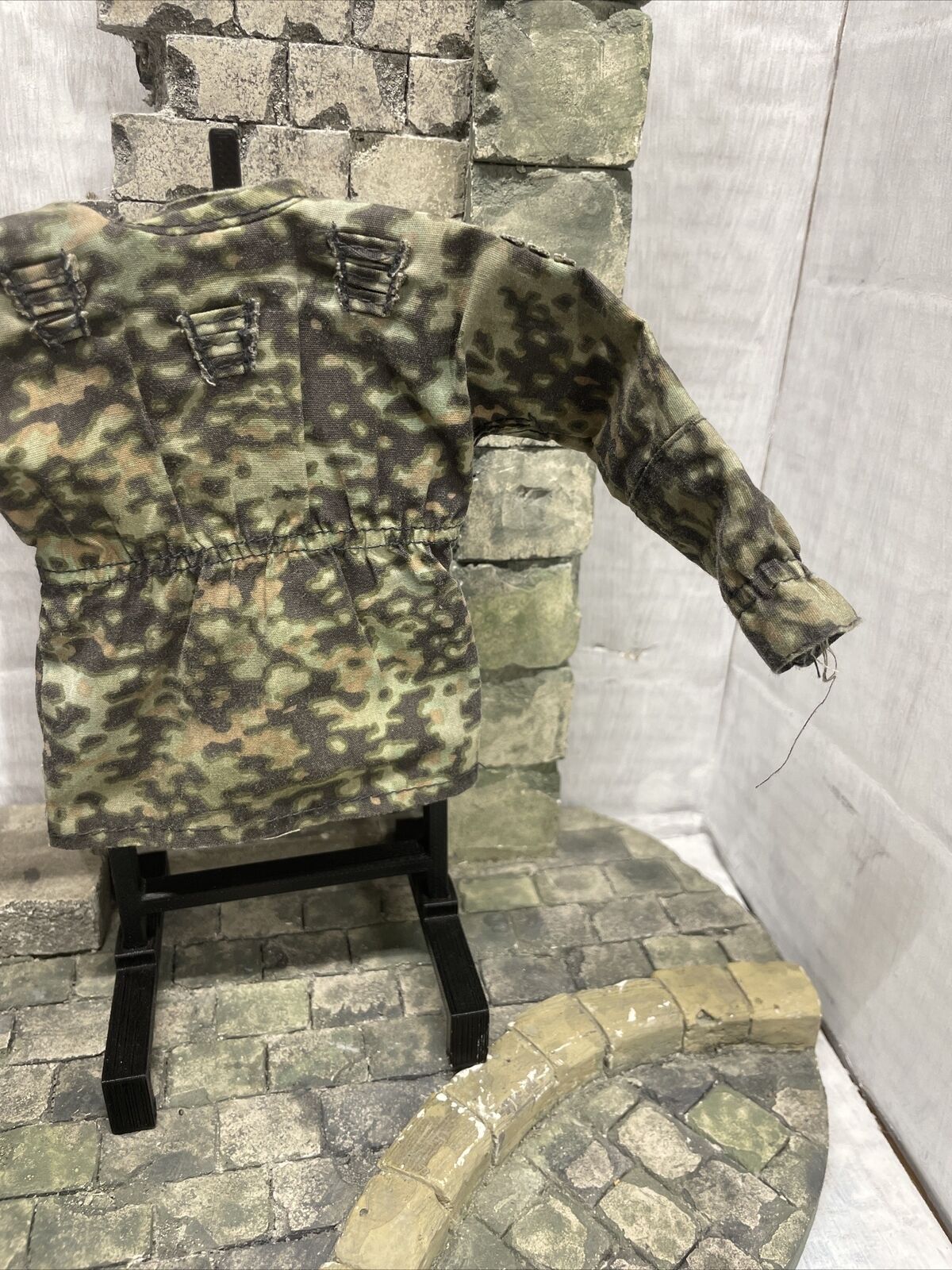 1/6 Scale Ww2 German Elite Ss Blurred Edge Camo Smock