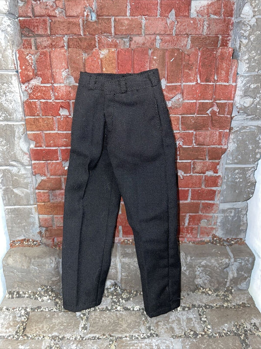 1/6 scale Kitbash WW2 GERMAN DRESS PANTS BLACK