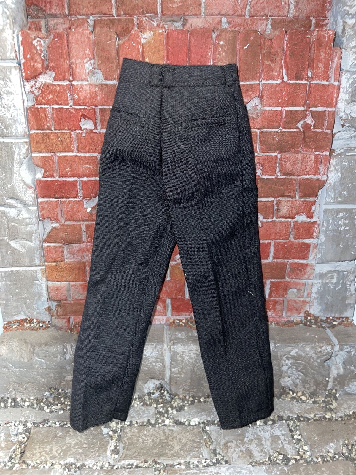 1/6 scale Kitbash WW2 GERMAN DRESS PANTS BLACK