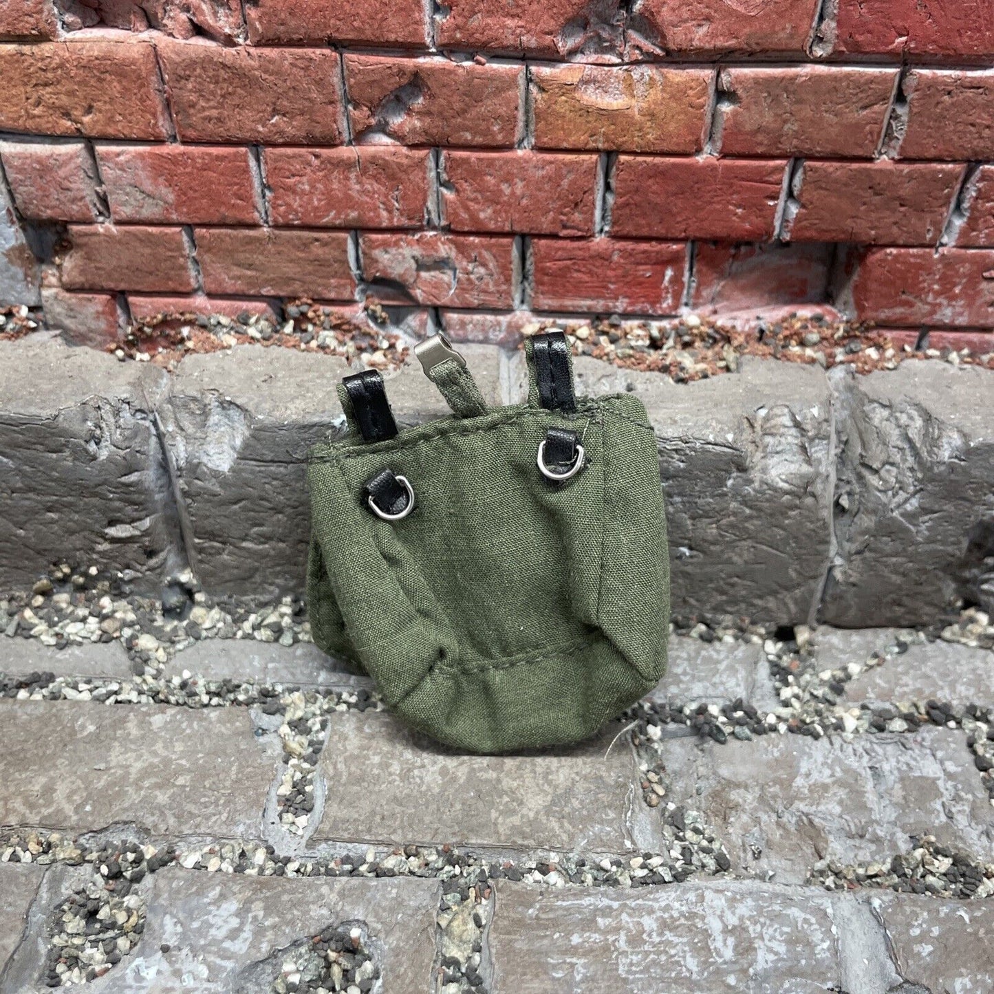 1/6 scale Kitbash WW2 GERMAN GREEN BREAD BAG