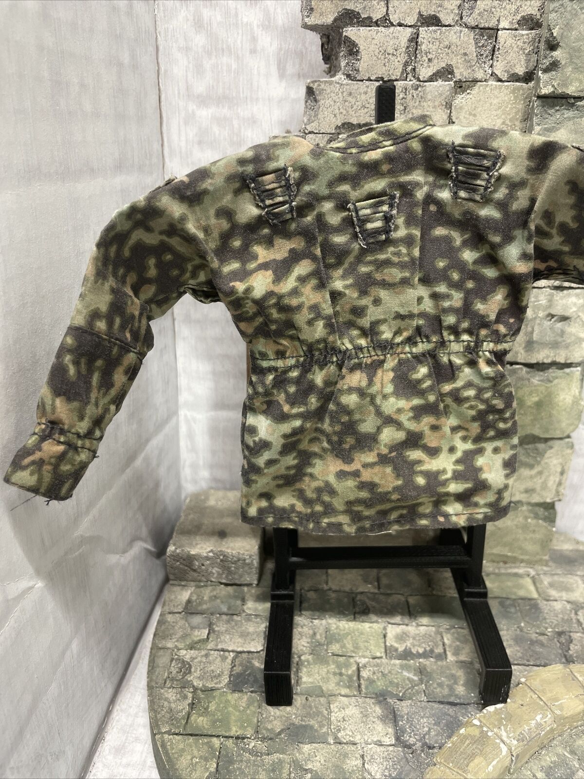 1/6 Scale Ww2 German Elite Ss Blurred Edge Camo Smock