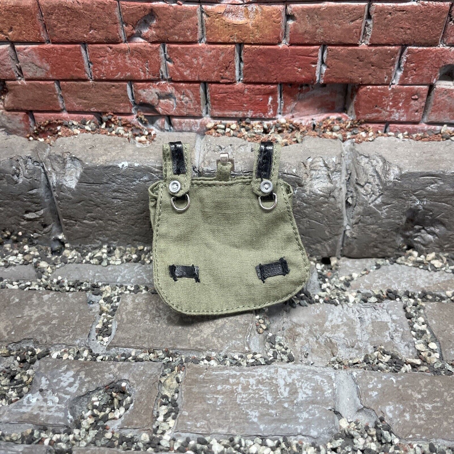 1/6 scale Kitbash WW2 GERMAN GREEN BREAD BAG