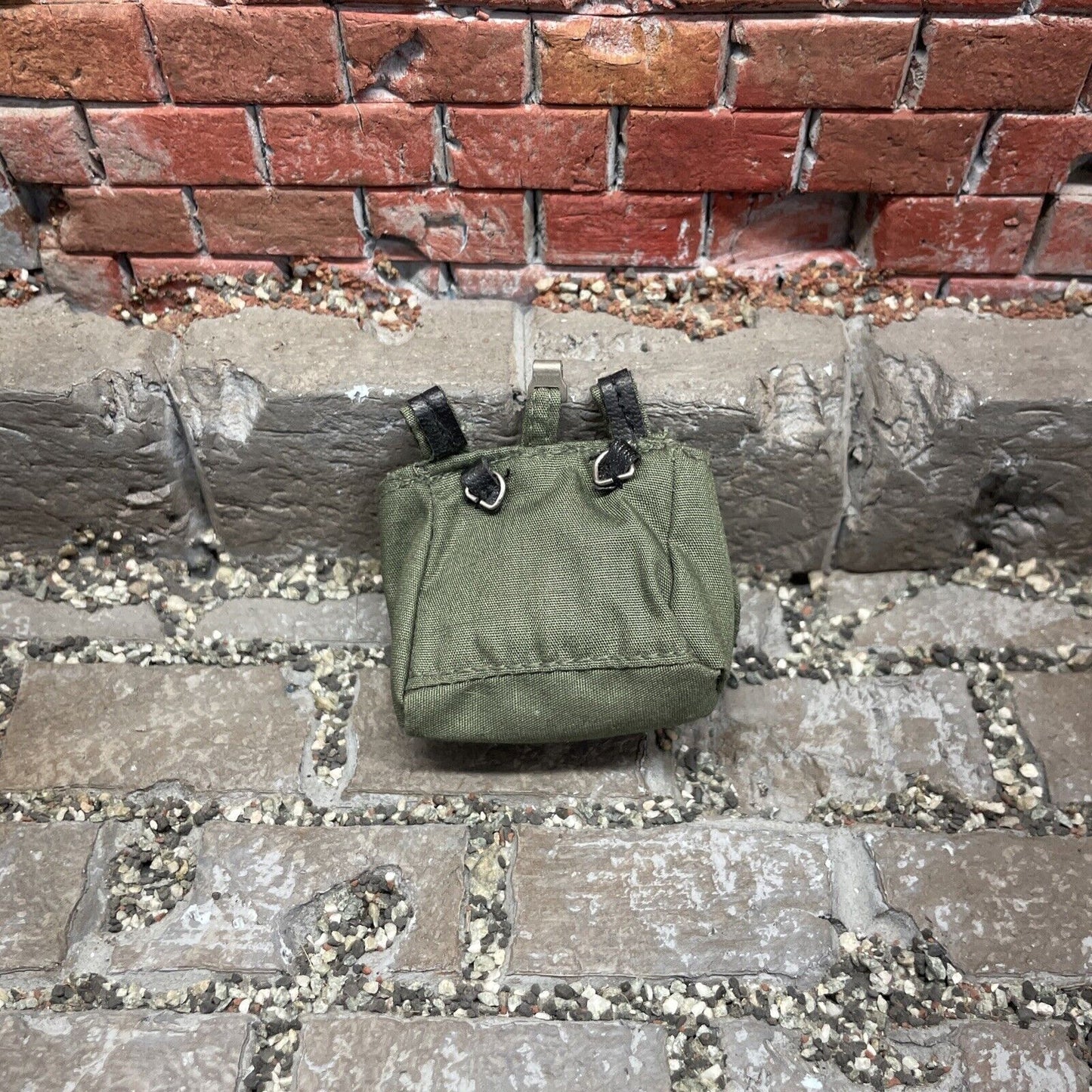 1/6 scale Kitbash WW2 GERMAN GREEN BREAD BAG