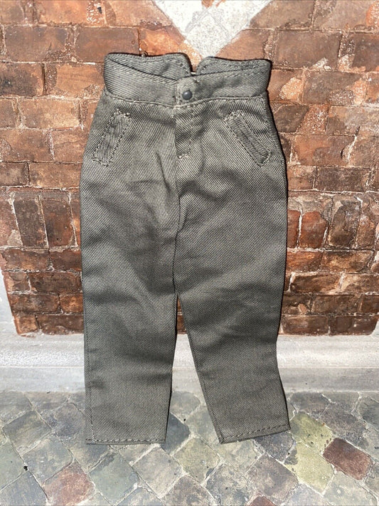 1/6 scale Kitbash WW2 GERMAN WHERMACHT PANTS GREEN