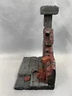 1/6 scale brick walkway destroyed rubble wall diorama NO FIGURE